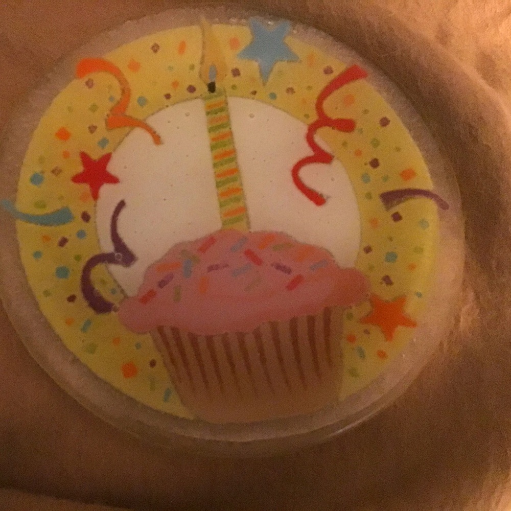 Gorgeous RARE Vintage Collectors Item Cupcake Peggy Karr small Plate